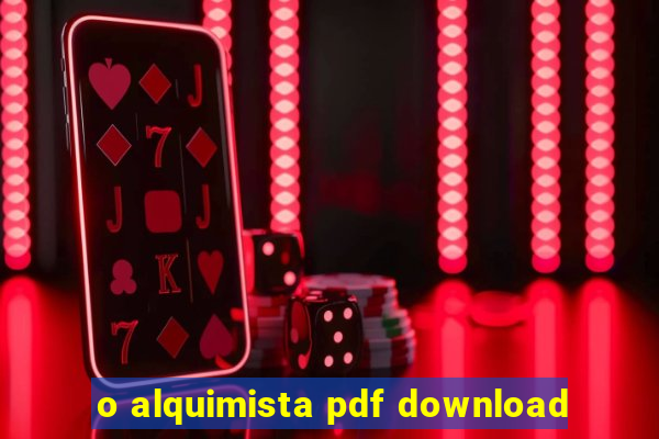 o alquimista pdf download